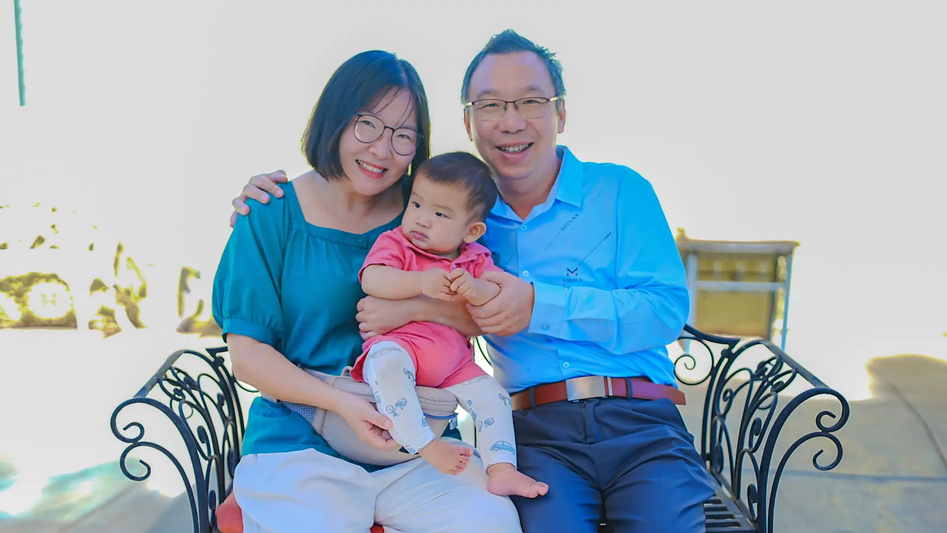 pastor tally zha family photo